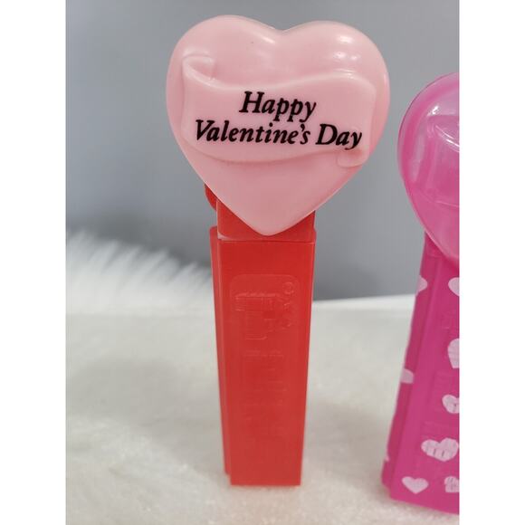 Lot 3 Vintage PEZ‎ Dispensers No Feet Hearts Happy Valentines Day Hungary - Picture 4 of 5